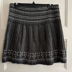 Princess Vera Wang Grey Patterned Women's Skirt